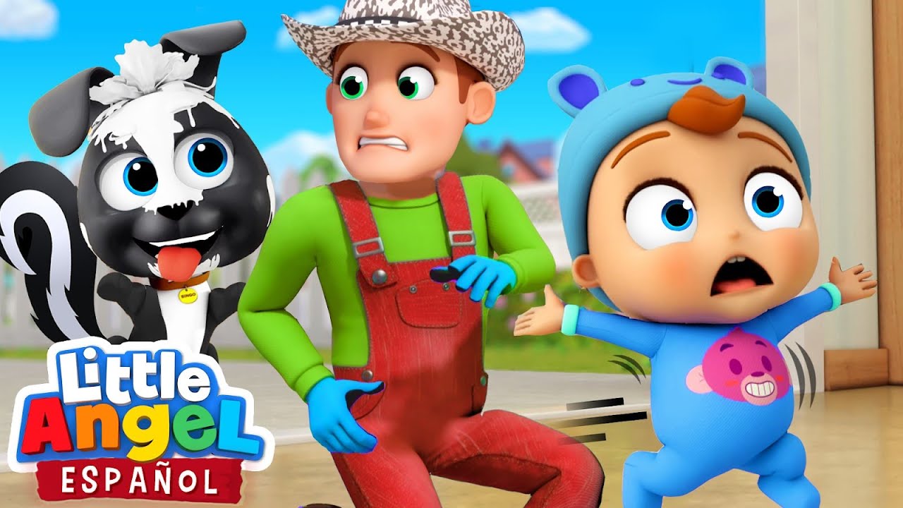&iexcl;Un Zorrillo Muy Oloroso! | Canciones Infantiles de Beb&eacute; Juan | Little Angel Espa&ntilde;ol