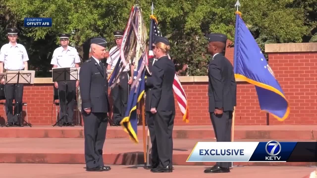 New 55th Wing Commander Kristen Thompson outlines challenges ahead