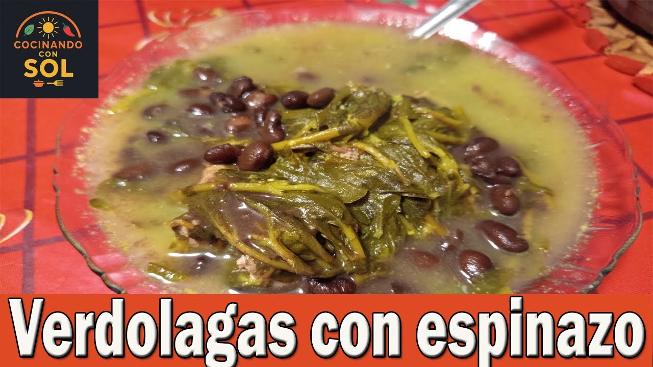 Recetas faciles y economicas Verdolagas