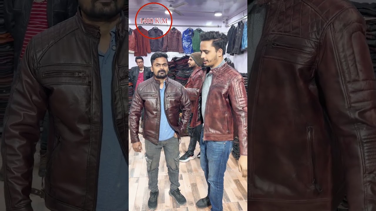 Original Lather jacket With Cheap Price Order Now 📱 9927316139