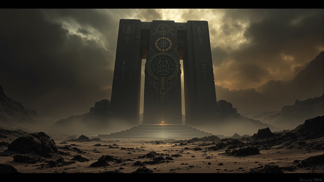 Dark Ambient Drone — Desert Megastructure (Kalpamantra-Inspired Atmosphere) Mix -- [56mins]