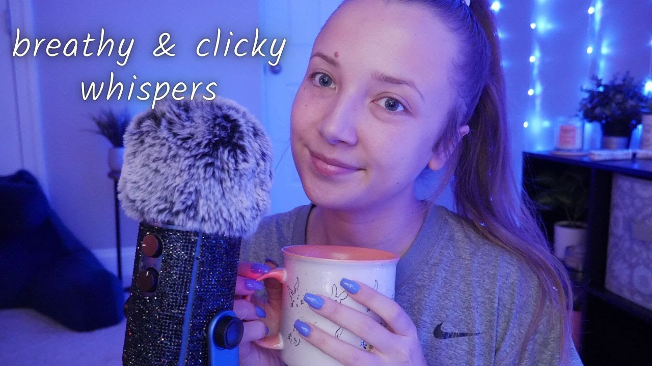 ASMR| Up-Close Whisper Ramble 🌘early morning coffee & chat☀️
