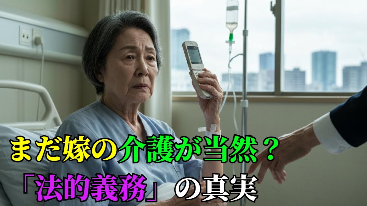 🍞まだ嫁の介護が当然？「法的義務」の真実