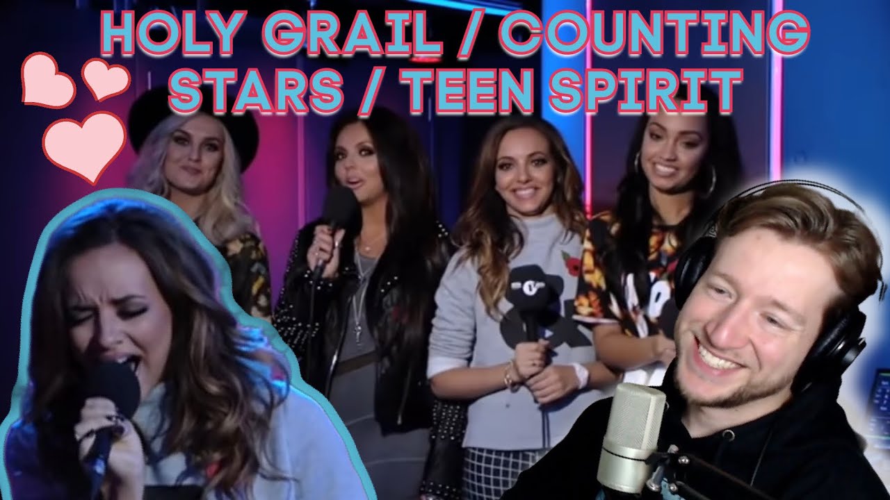 First time seeing HOLY GRAIL/COUNTING STARS/SMELLS LIKE TEEN SPIRIT Acoustic by Little Mix!