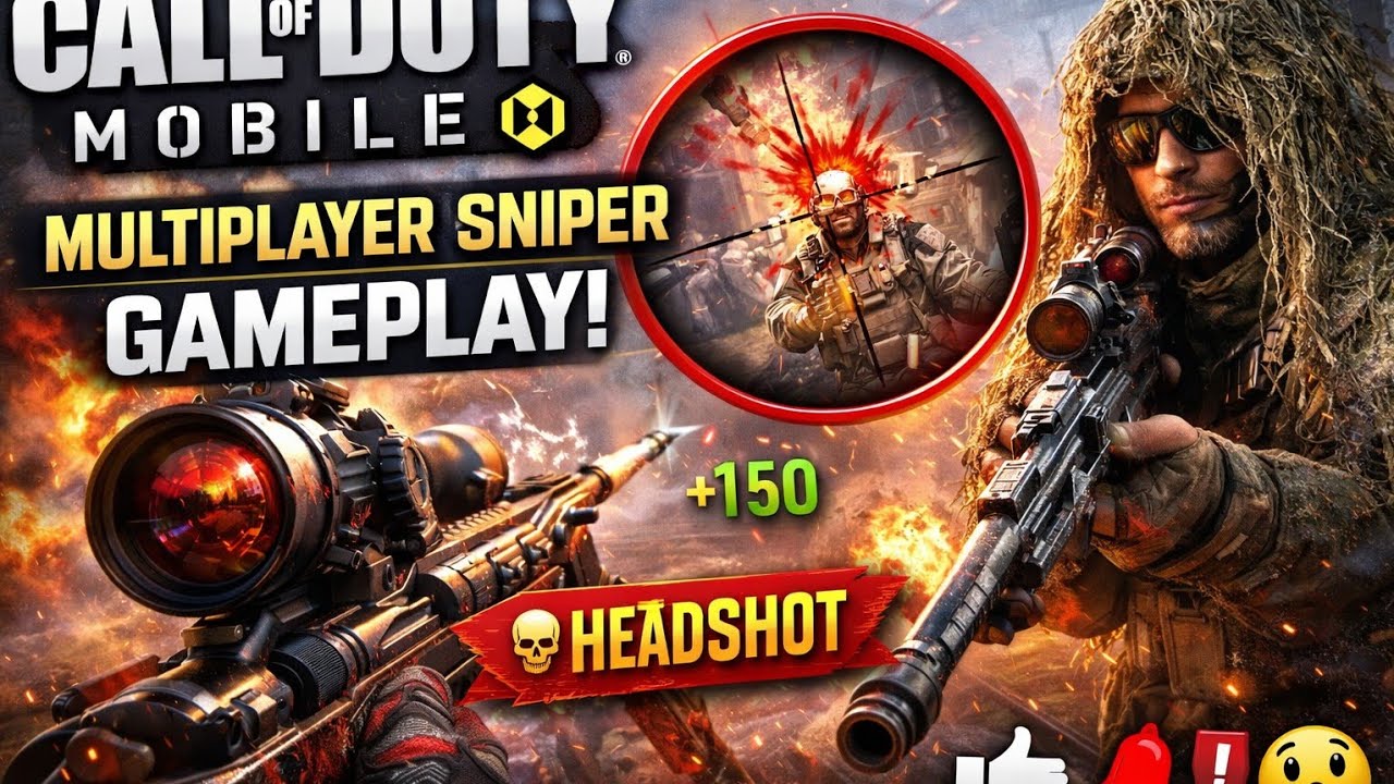 Call of Duty Mobile Multiplayer Sniper Gameplay | Quickscope & Headshots