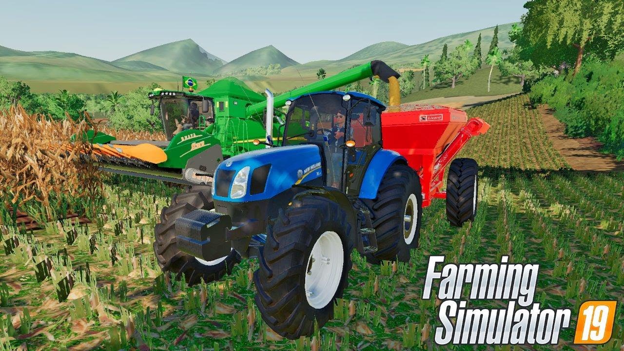 INICIAMOS A COLHEITA DO MILHO || SUL DO BRASIL || FARMING SIMULATOR 19 || #114 G29