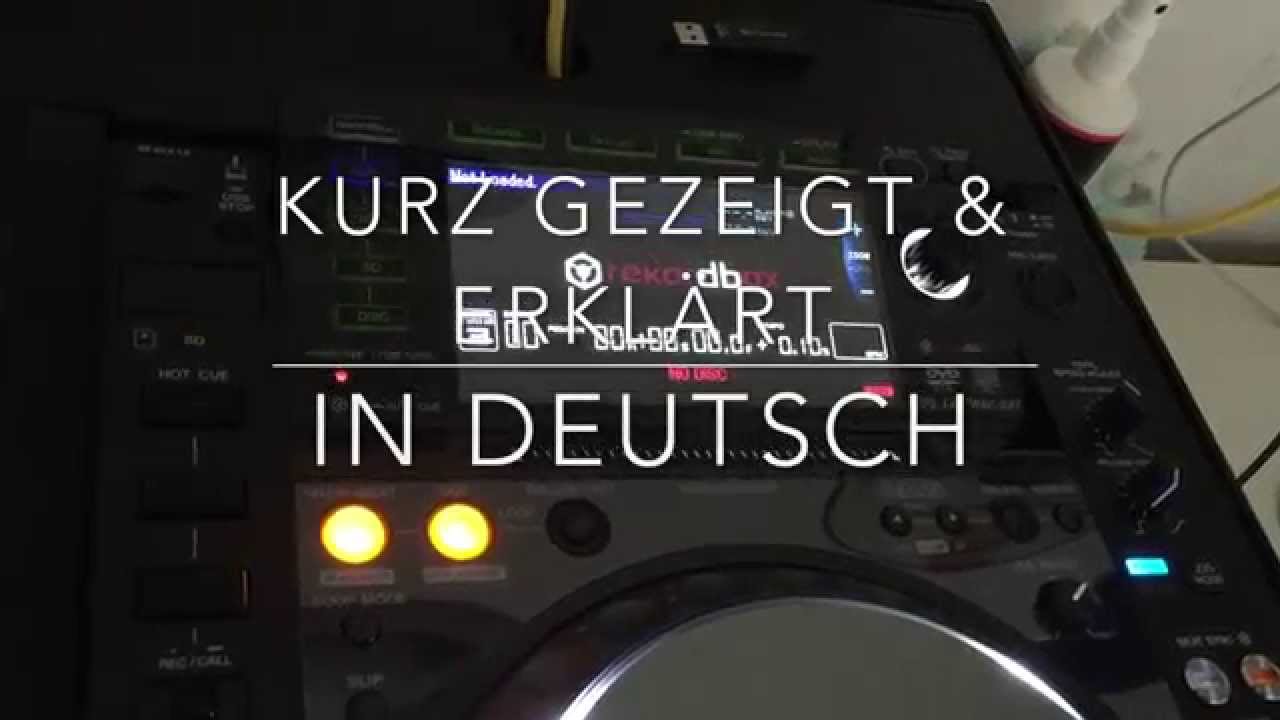 Pioneer CDJ 2000 Nexus - Browser / Display - Einfach erklärt in Deutsch