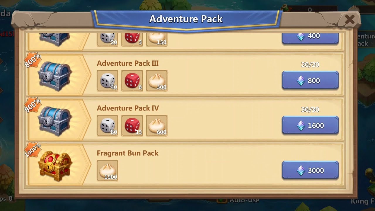 Castle Clash - Panda Go Event. I Bought Adventure Pack IV. Don't Miss It Out !!!