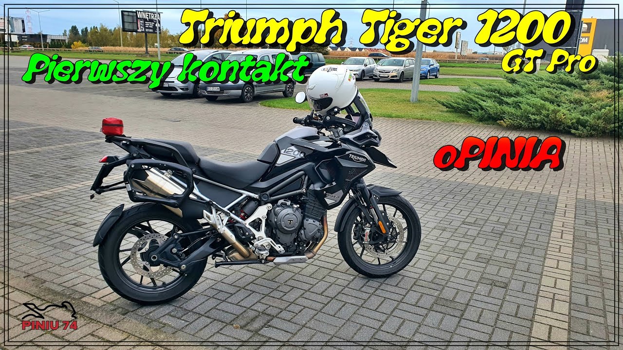Triumph Tiger 1200 GT Pro -pierwszy kontakt | oPINIA | MotoVlog