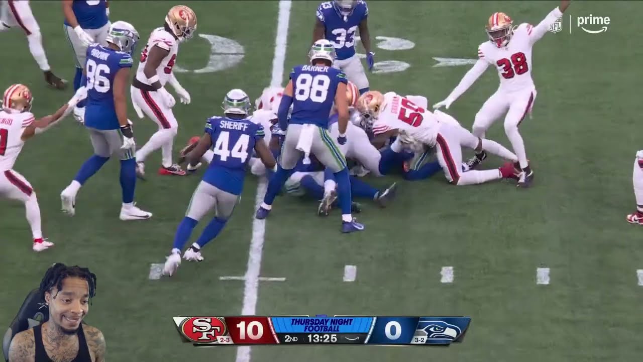 NFL SHOUTED US OUT! FlightReacts To 49ers vs Seahawks Game Highlights | NFL 2024 Season!