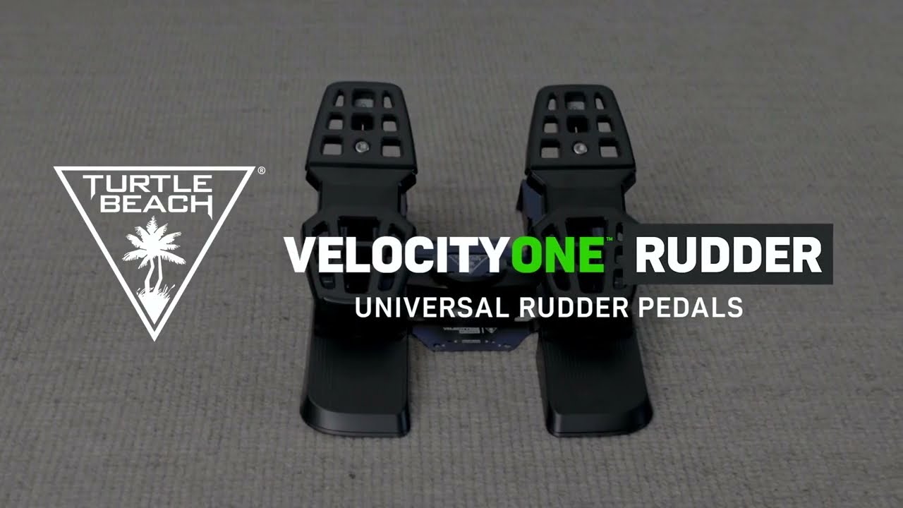 Turtle Beach VelocityOne Rudder Pedals - Product Video