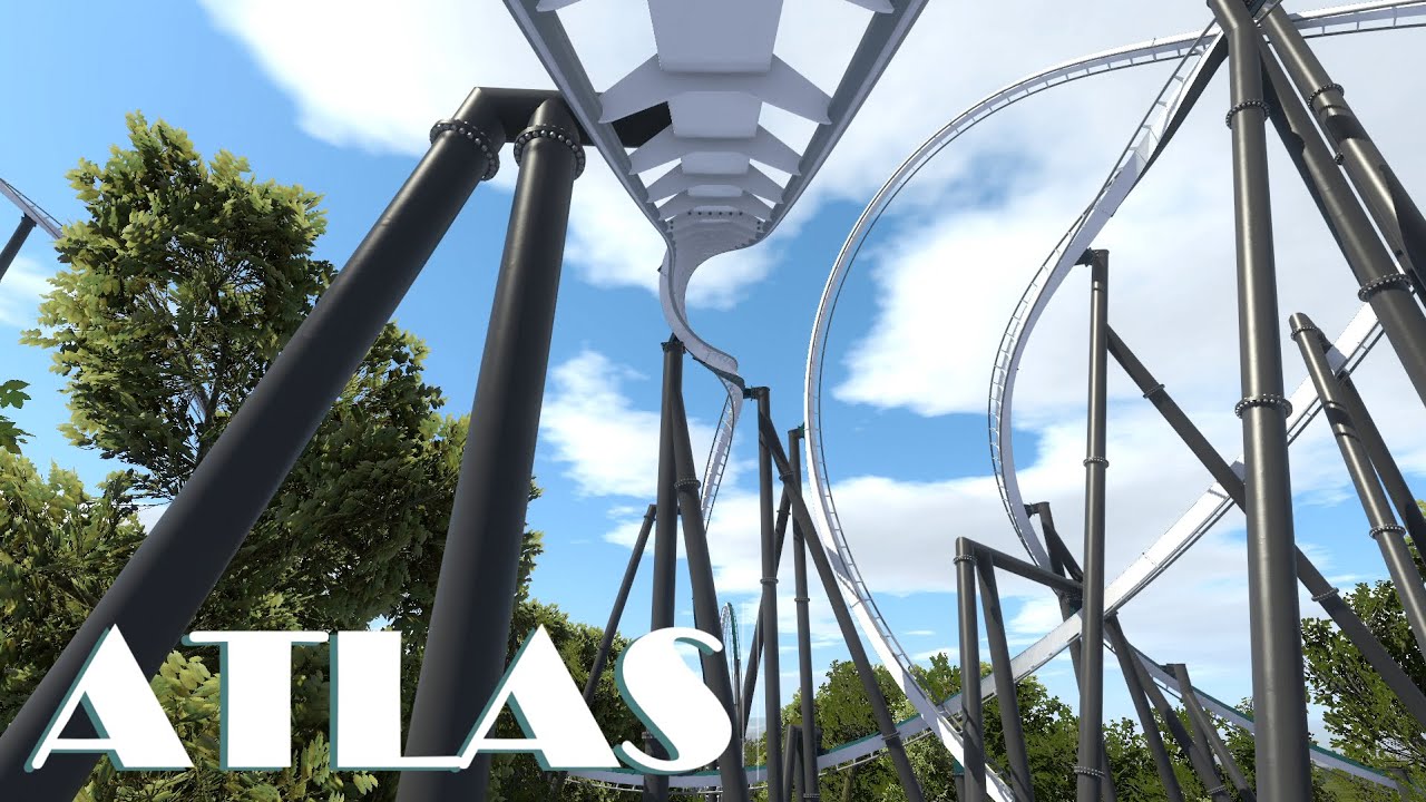 [ATLAS] - Biggest B&M Hyper Flying Coaster POV (No Limits 2)