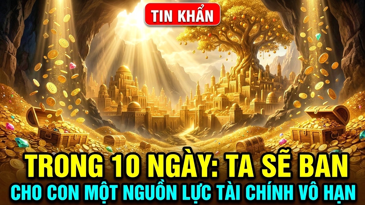 ✝️TRONG 10 NGÀY: Ta Sẽ Ban Cho Con Một NGUỒN LỰC TÀI CHÍNH VÔ HẠN | Lời Chúa Mỗi Ngày Chữa Lành