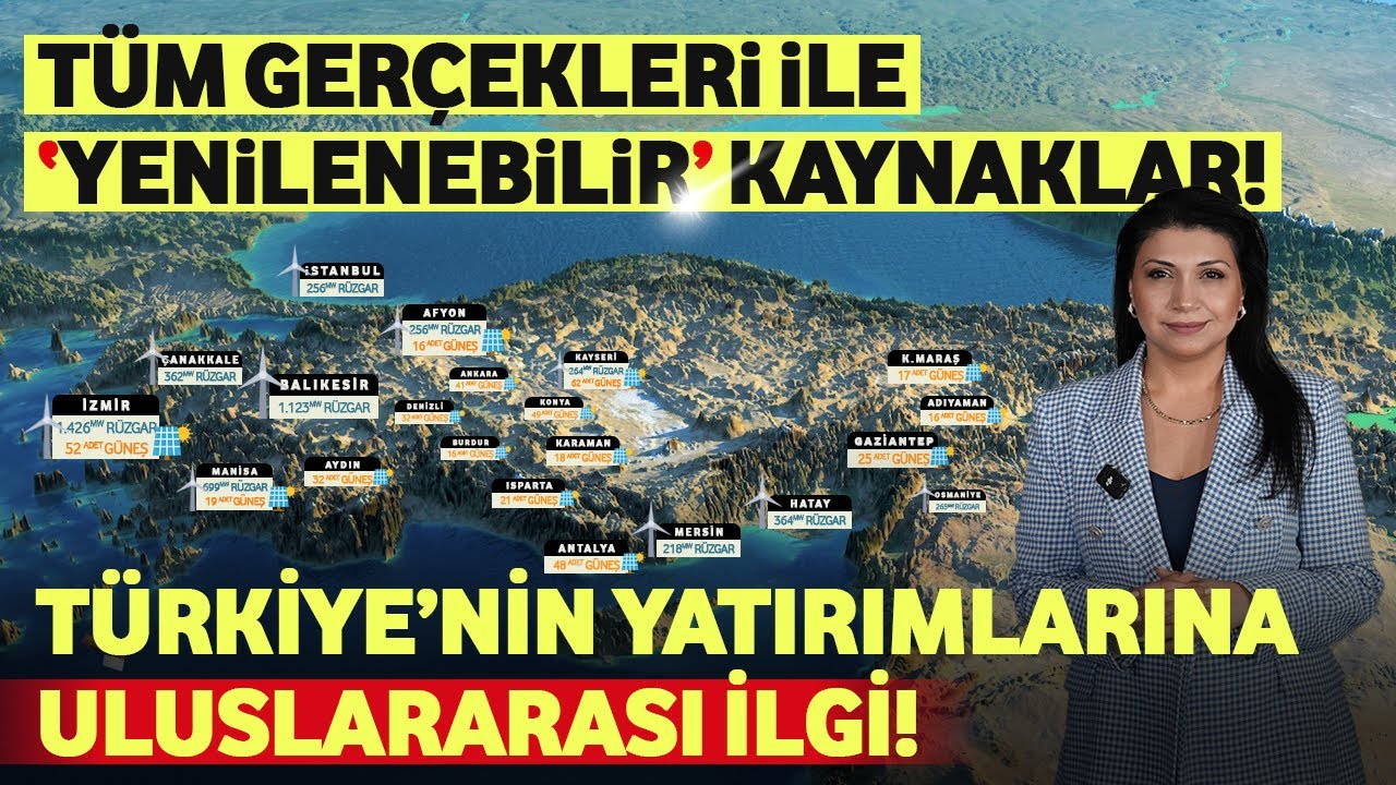 Türkiye'nin Dev Yenilenebilir Enerji Yatırımları!