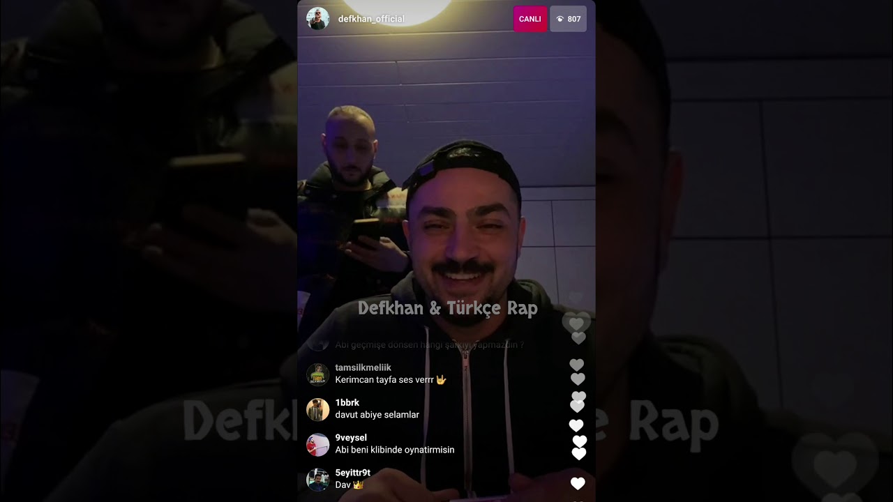 Defkhan Canlı Yayın - Kerimcan Durmaz Ve Elanur'un Rap Yapması Hakkında Konuşuyor, SMA Hastaları
