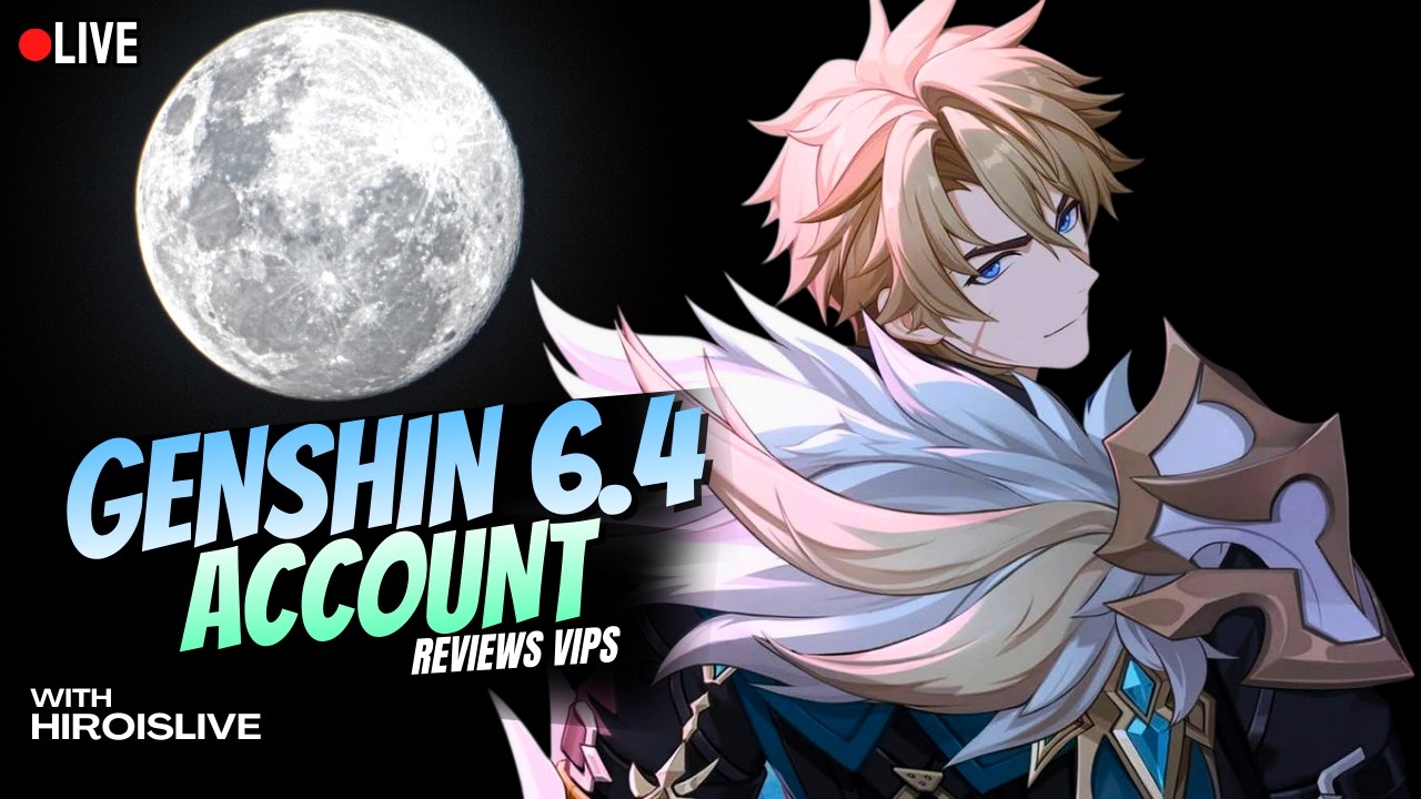 GENSHIN LIVE: 100% Exploration New Area & Member Account Review - F2p🧿