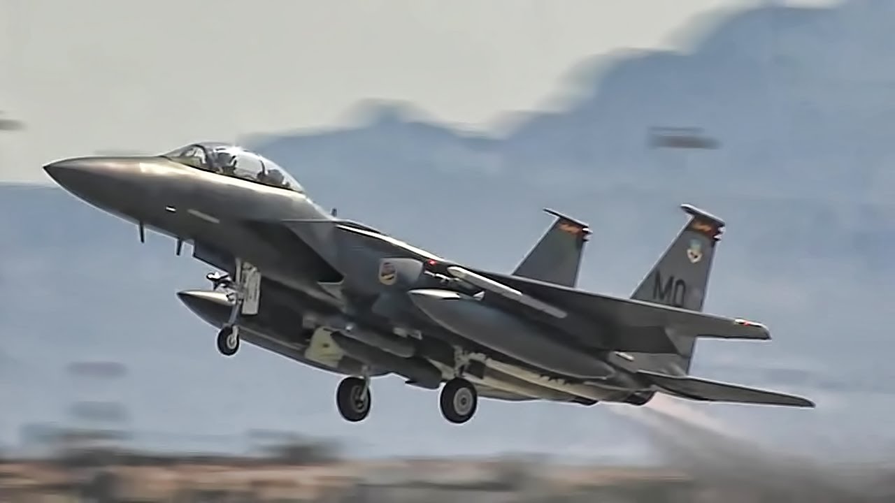 Fixed-Wing Military Aircraft Takeoff & Land - Compilation