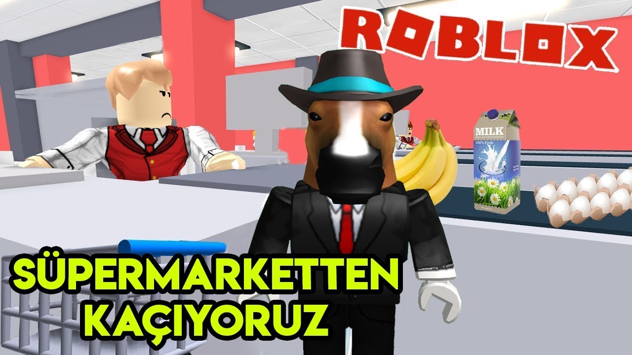 🏪 Süpermarketten Kaçıyoruz 🏪 | Escape Target Obby | Roblox Türkçe