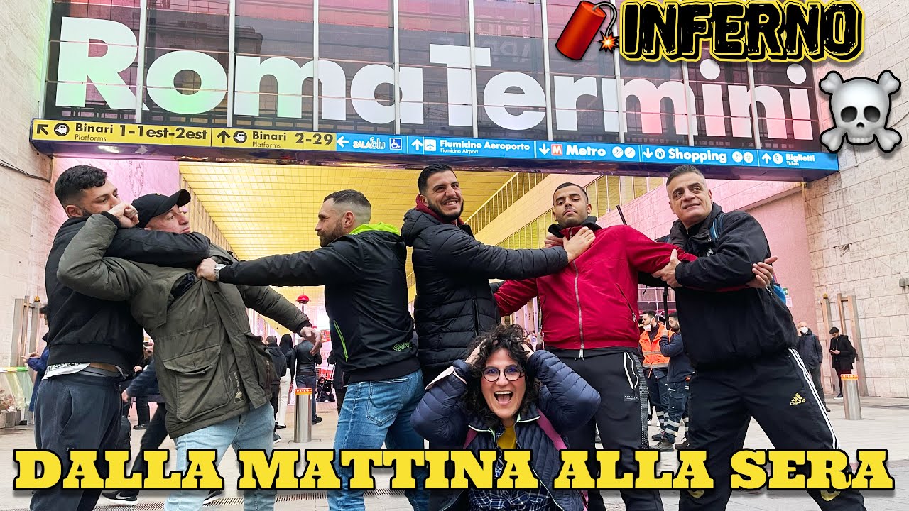 Stazione Termini da Mattina a Sera un Inferno, Pericolo e Degrado nella stazione più grande d'Italia