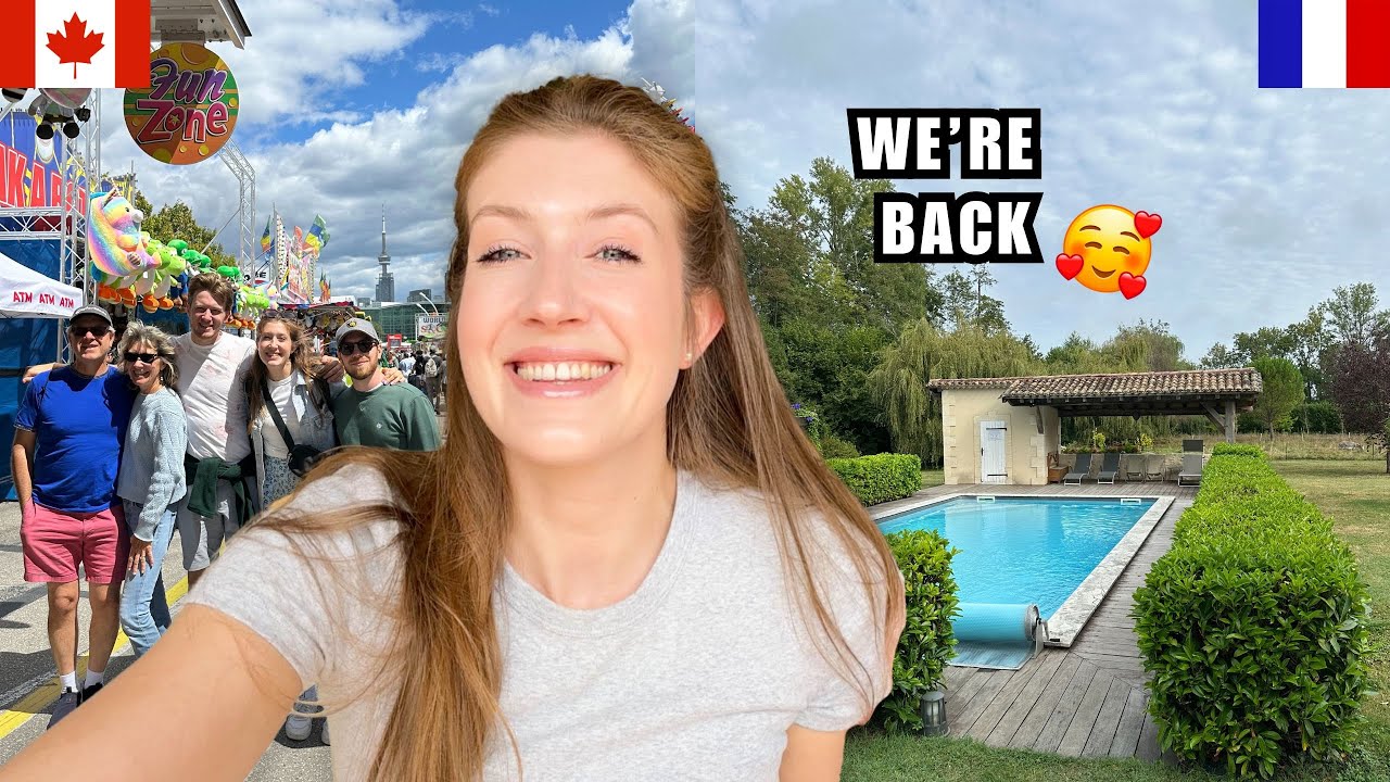 Podcast 13 : we're back ! Visiting my family, Canadian culture shock and bordeaux