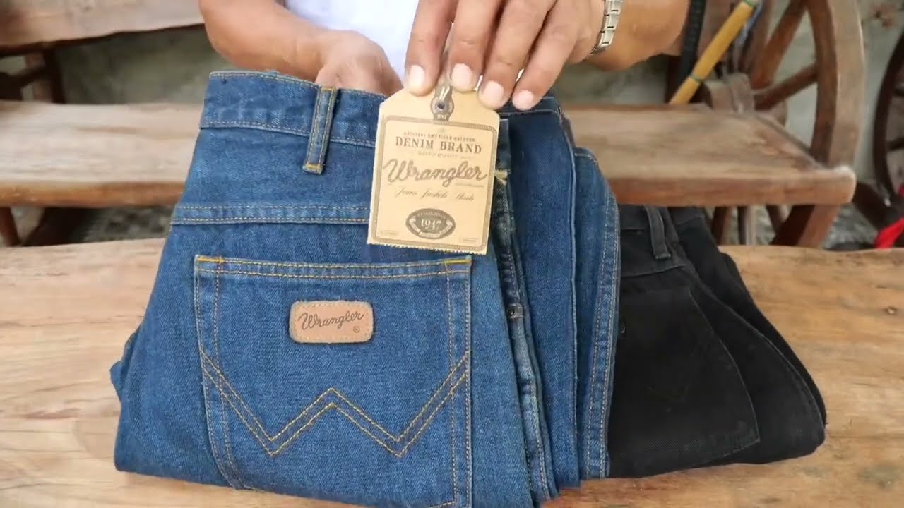 Unboxing & Fitting: WRANGLER Denim Jeans