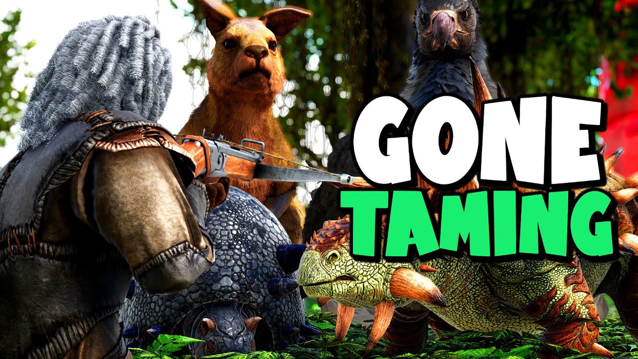 ALL THE EARLY GAME TAMES! - Complete ARK [E2 - Crystal Isles]