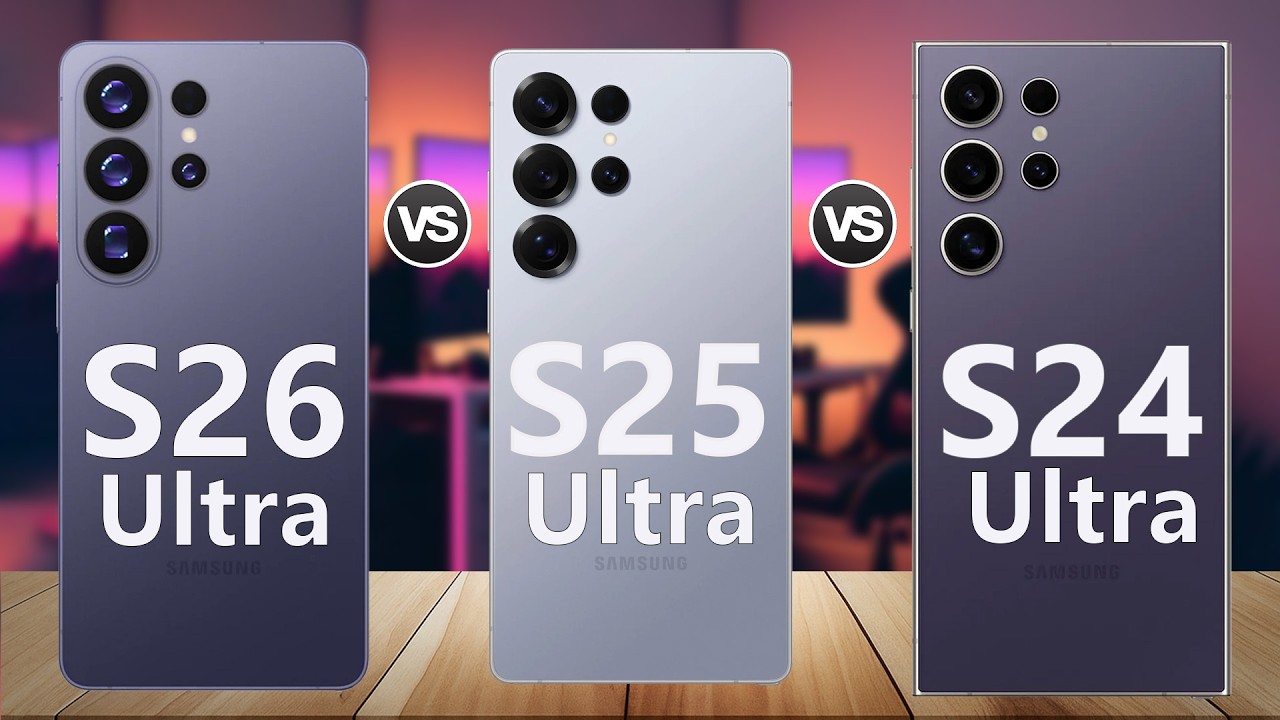 Samsung Galaxy S26 Ultra Vs Samsung Galaxy S25 Ultra Vs Samsung S24 Ultra | Compare