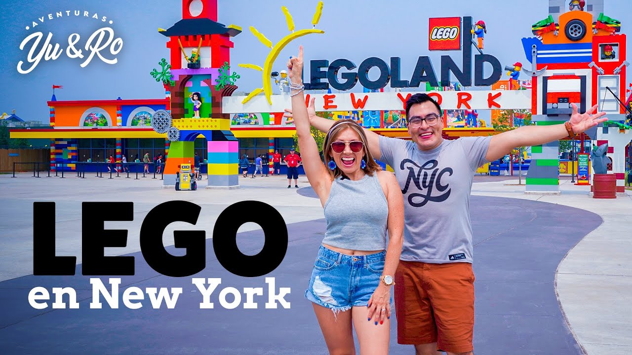 Parque LEGOLAND New York Resort | TOUR completo | Atracciones y PRECIOS