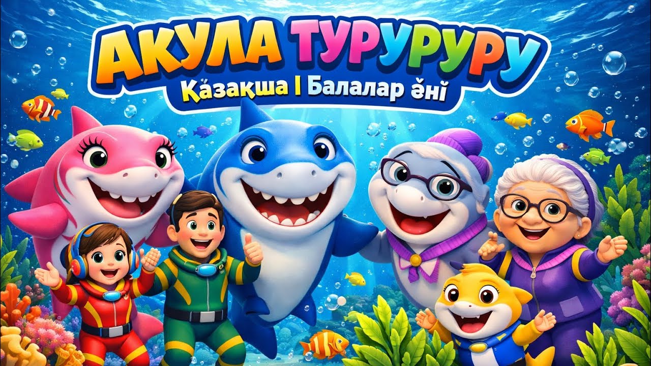 Акула туруру “қазақша” |Балалар әні