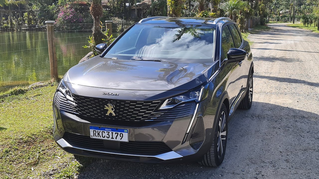 PEUGEOT 3008 GRIFFE 2022 na estrada! Teste do ACC e FRENAGEM DE EMERGÊNCIA
