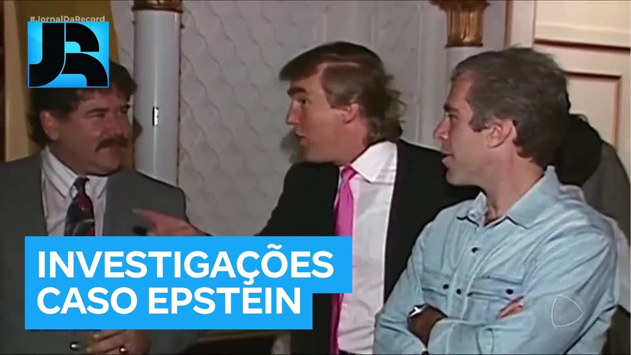 Caso Epstein: novos documentos mostram que Trump ligou à polícia para agradecer investigações
