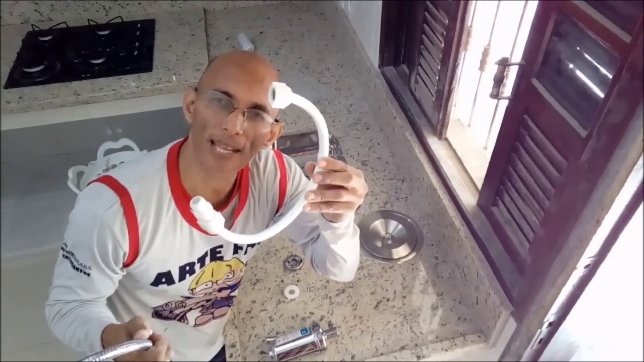 como instalar o engate flexivel ou rabicho da torneira