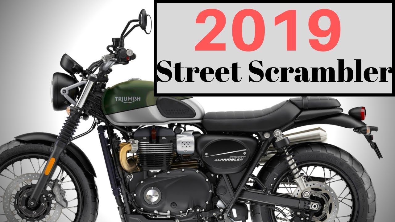 2019 Triumph Street Scrambler Overview and Startup
