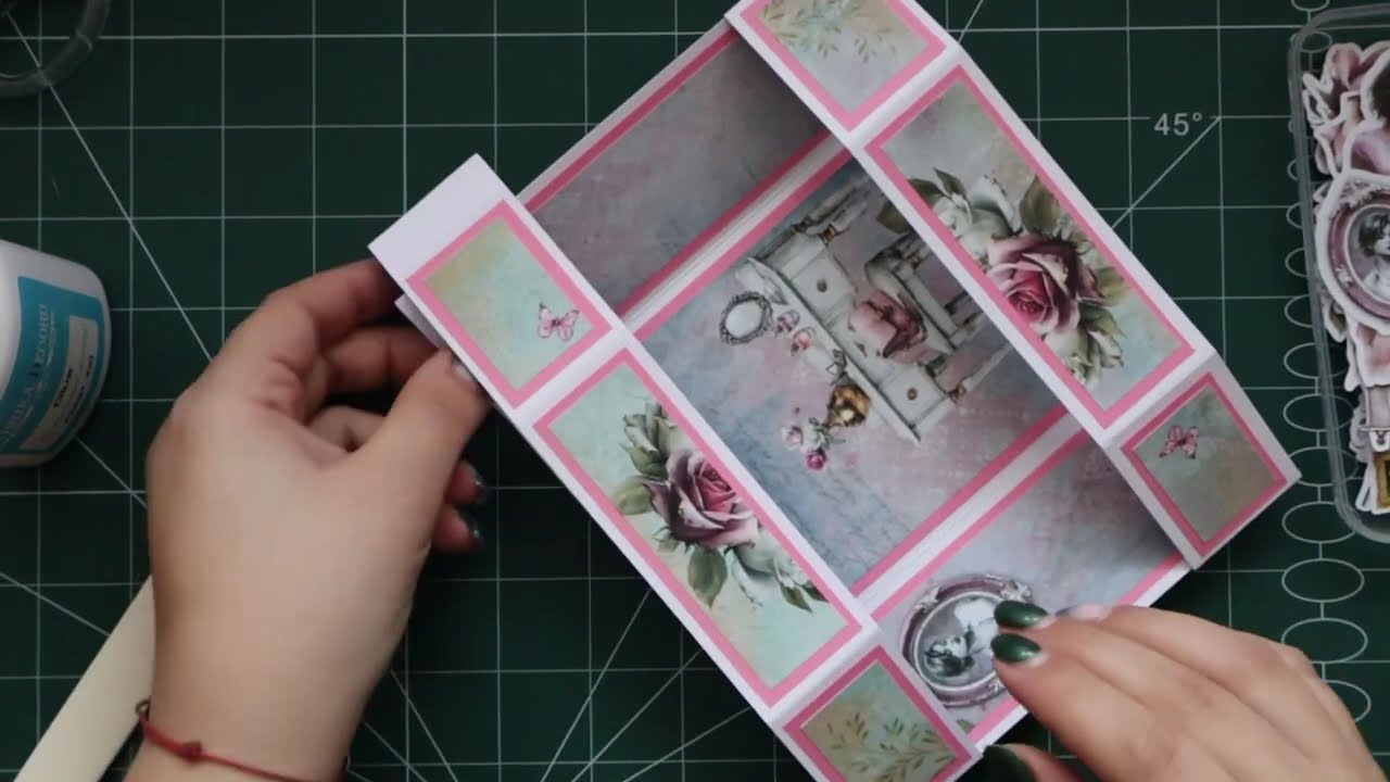 Framed Hexagonal Card