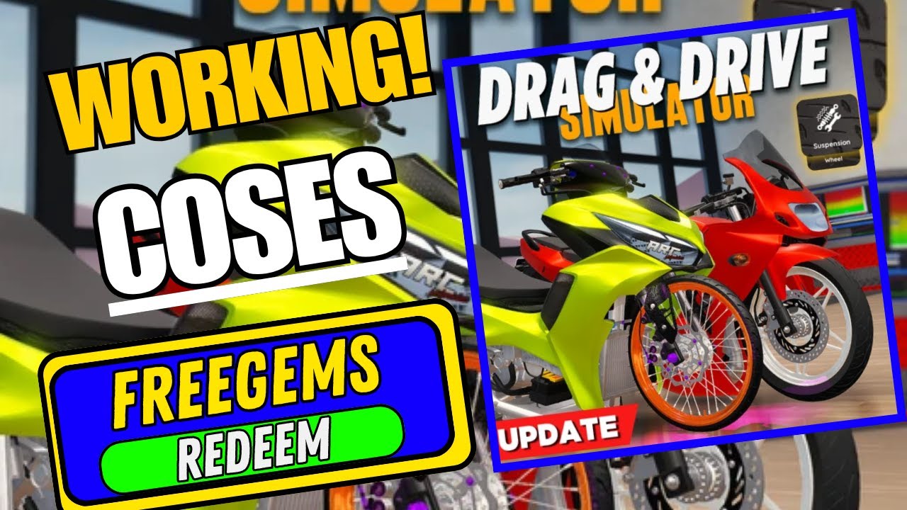 *НОВЫЕ КОДЫ* ​​ROBLOX Drag Drive Simulator КОДЫ 2025 | КОДЫ Drag Drive Simulator