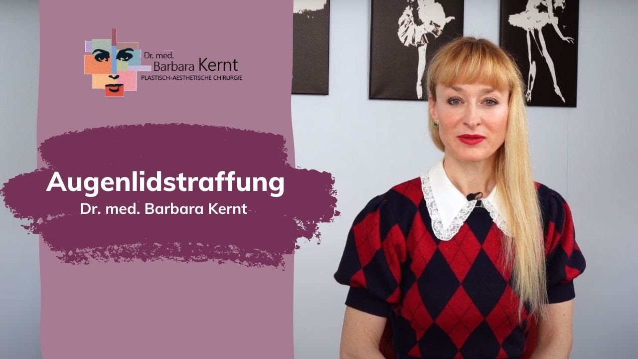 Augenlidstraffung - Die wichtigsten Fragen geklärt ✓ | Dr. Barbara Kernt in München
