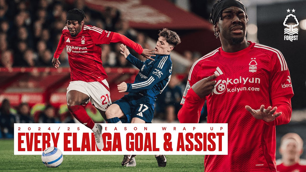 Anthony Elanga | All 18 Goals & Assists 2024/25 | ft. 85 METRE GOAL! 😳