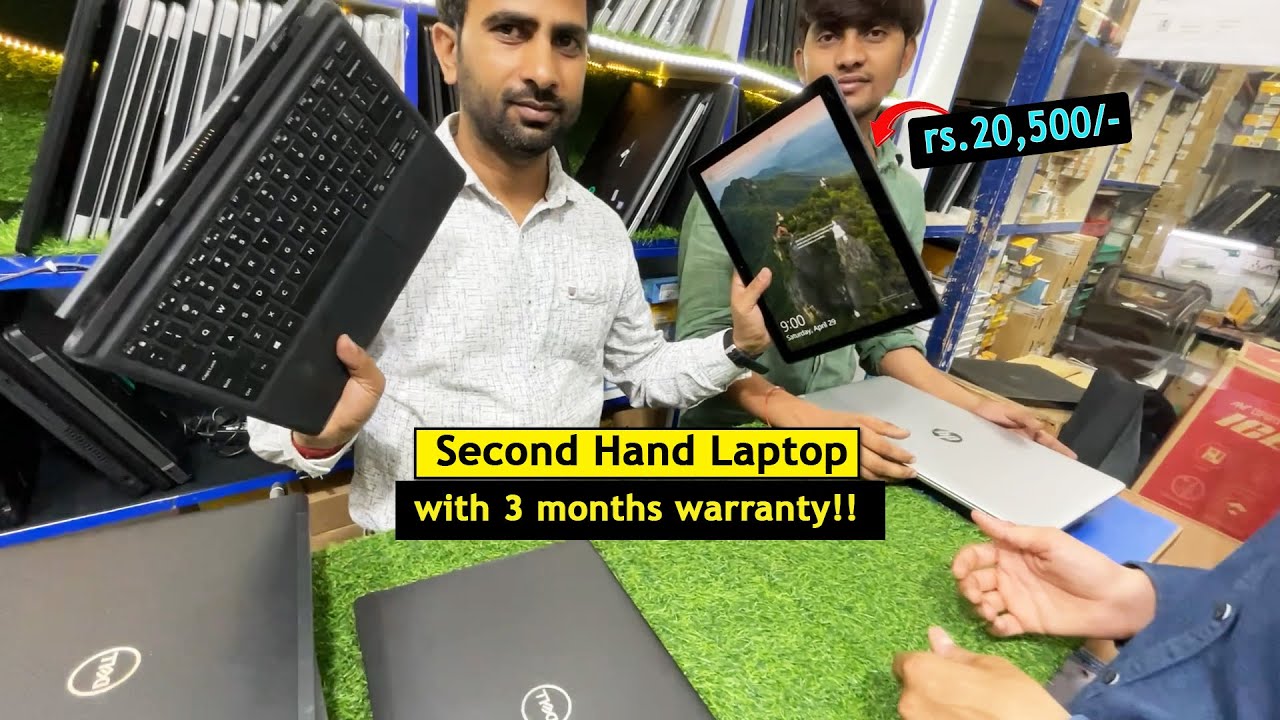 I bought a Second Hand Laptop with Benchmark🔥TEST | Delhi - Nehru Place Market