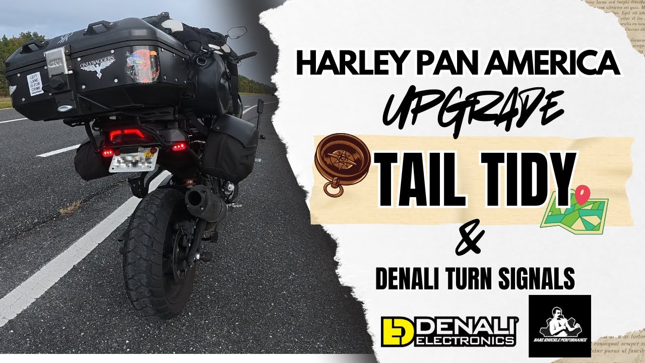 Модернизация задней части нашего Harley Davidson Pan America Special