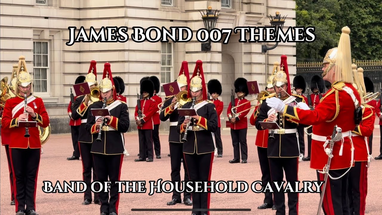 James Bond Themes played by the Band of the Household Cavalry 13/08/25
