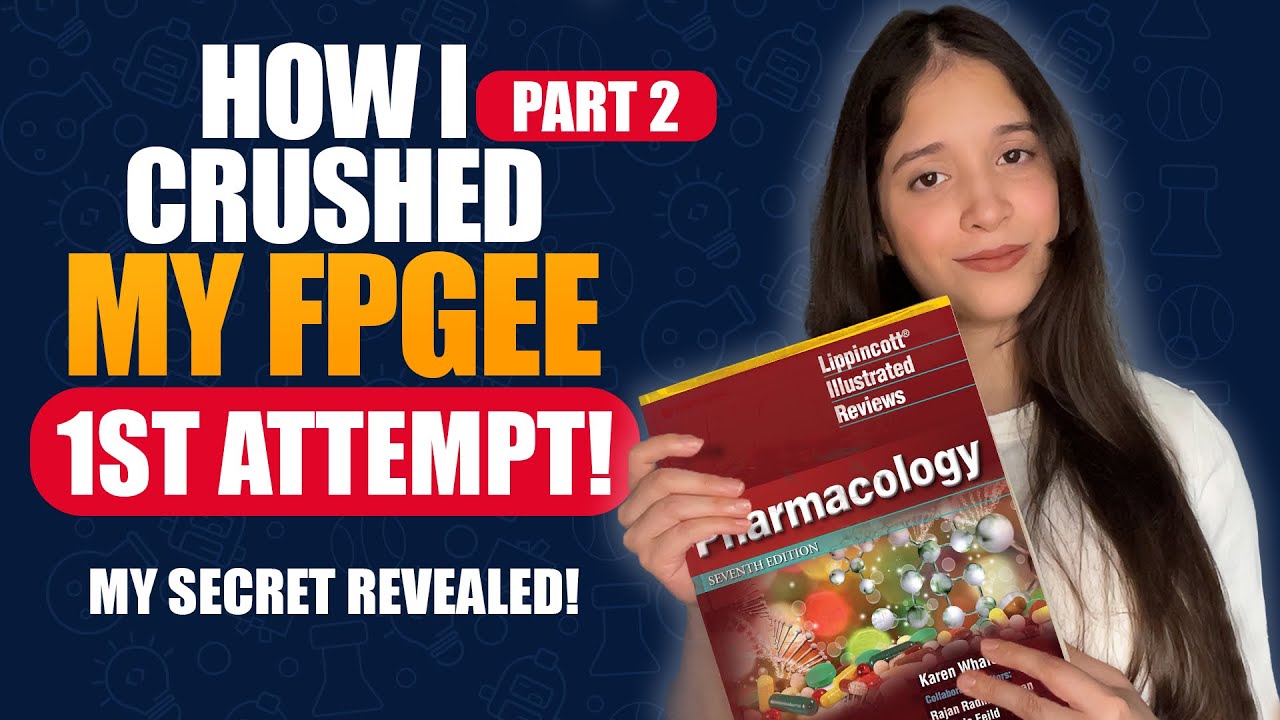How I Passed Fpgee 1st Attempt Part 2 ! Pharmacy With Zahra