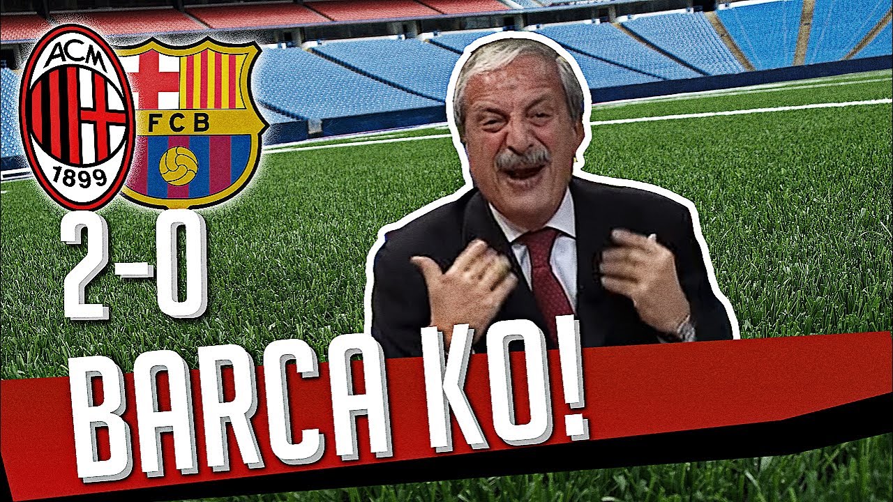 DS 7Gold - (MILAN BARCELLONA 2-0) BARCA KO