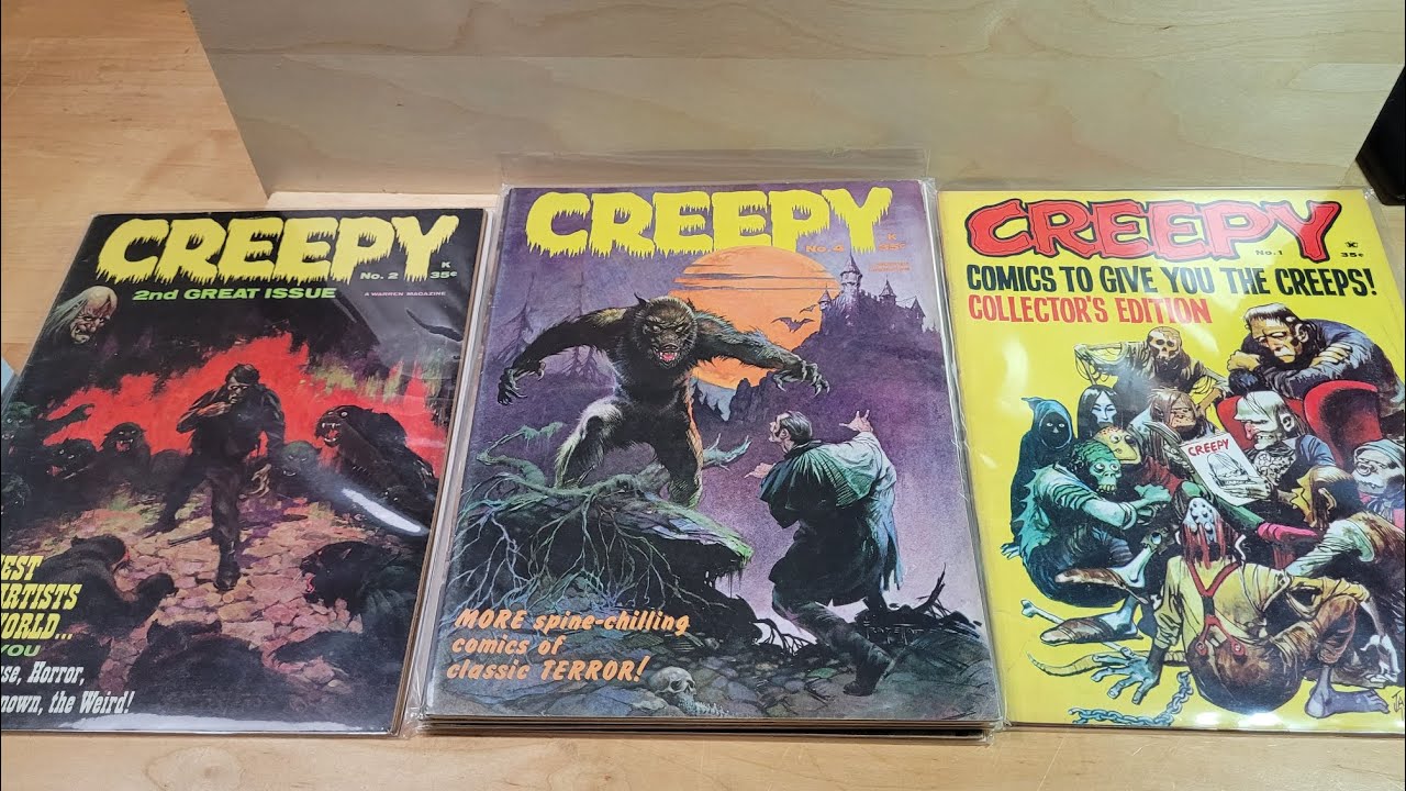 Creepy Warren magazine: the first 6 issues