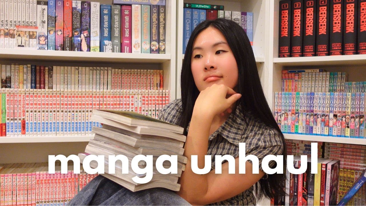 unhauling my manga volumes... it's time TᴖT
