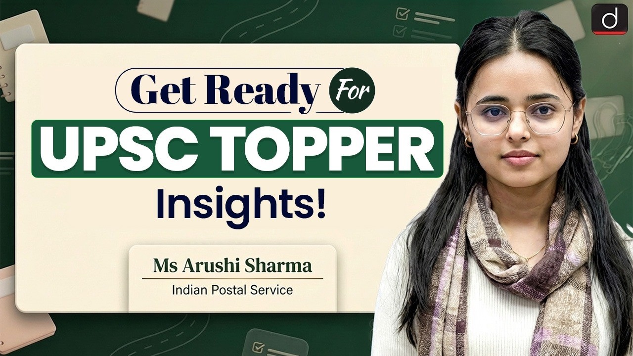 Arushi Sharma&rsquo;s UPSC Strategy | Watch the Seminar Teaser Now! | Drishti IAS English