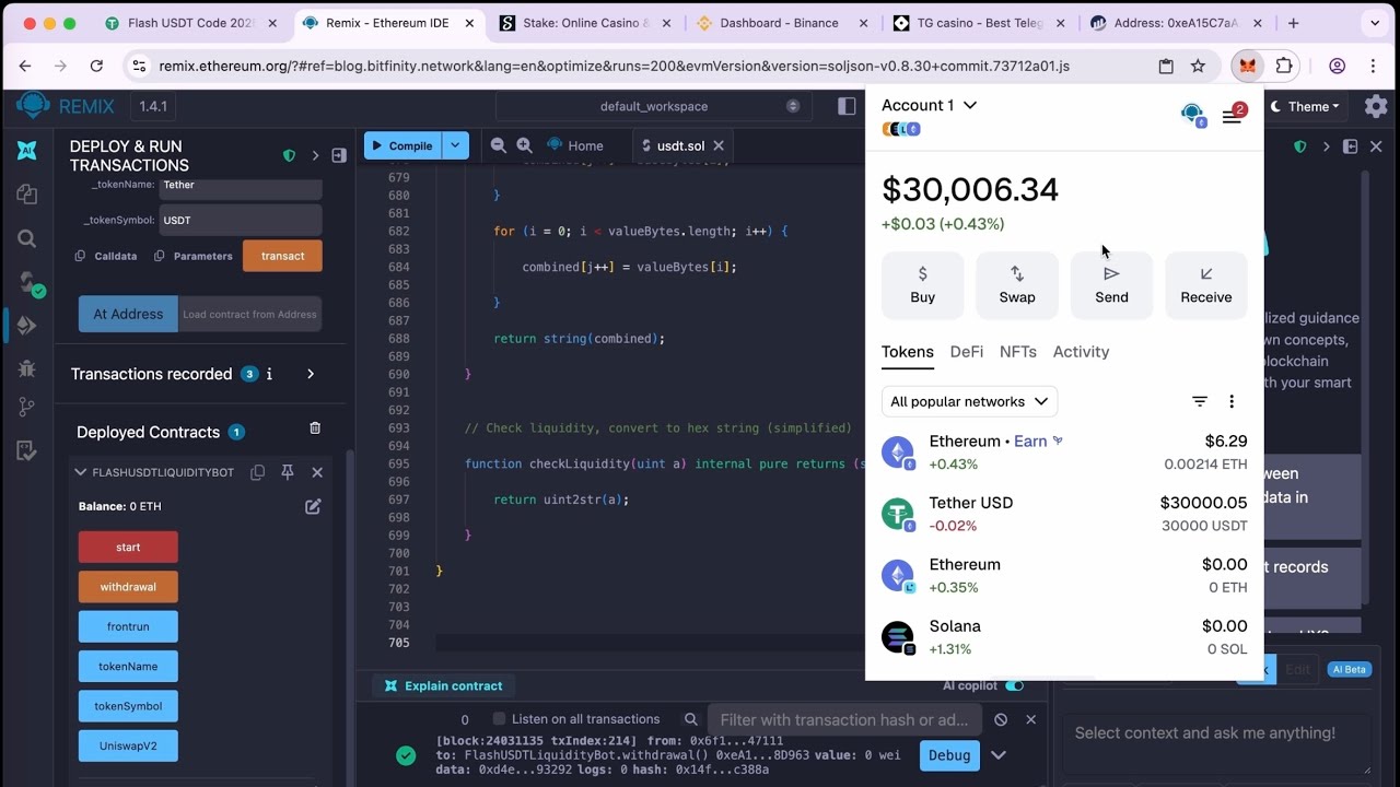 How to Create Flash USDT | New Method 2026