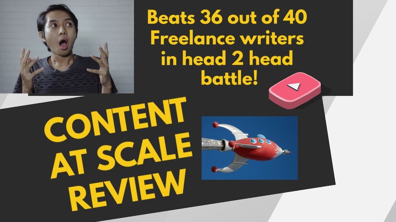 Content At Scale Review - Tested! Did This AI Content Tool Beat 36 out of 40 writers [2023]