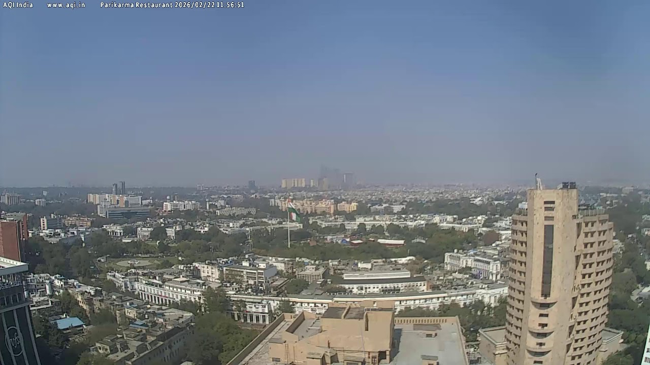 Delhi Air Quality - February 22, 2026 (AM)