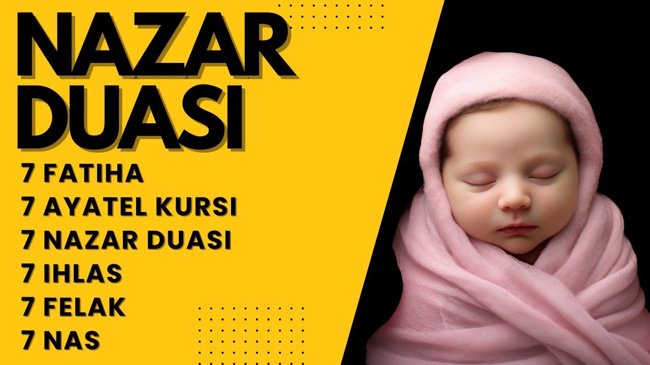 NAZAR VE HASAD İÇİN EN GÜÇLÜ RUQYAH 🔥Ayetel Kürsi, Felak, Nas, Kalem Suresi | Dinle ve Korun