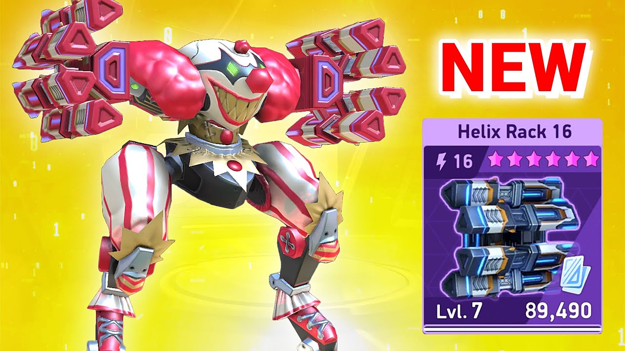 New Weapon Helix Rack 16 - Panther - Mech Arena
